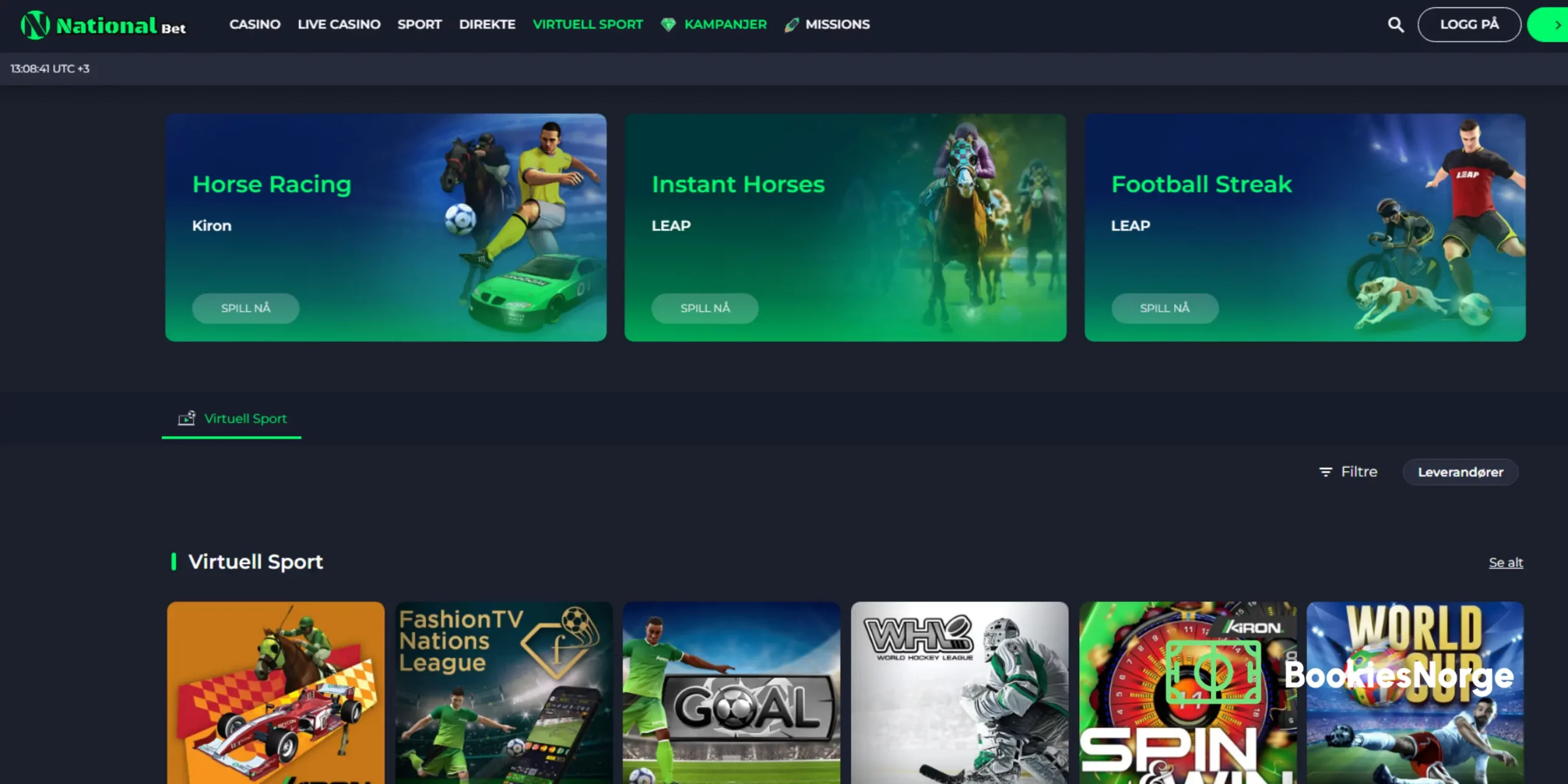 Virtuell sport Nationalbet bookmaker