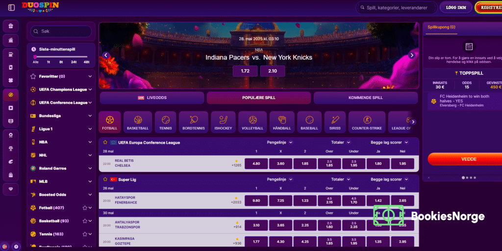 Duospin bettingmarkets